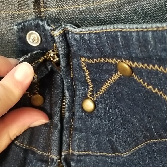 Nitro stretch dark flare jean size 11 - Picture 3 of 6